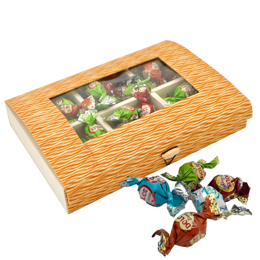 Estuche Joyero Mimbre con Chocoballs