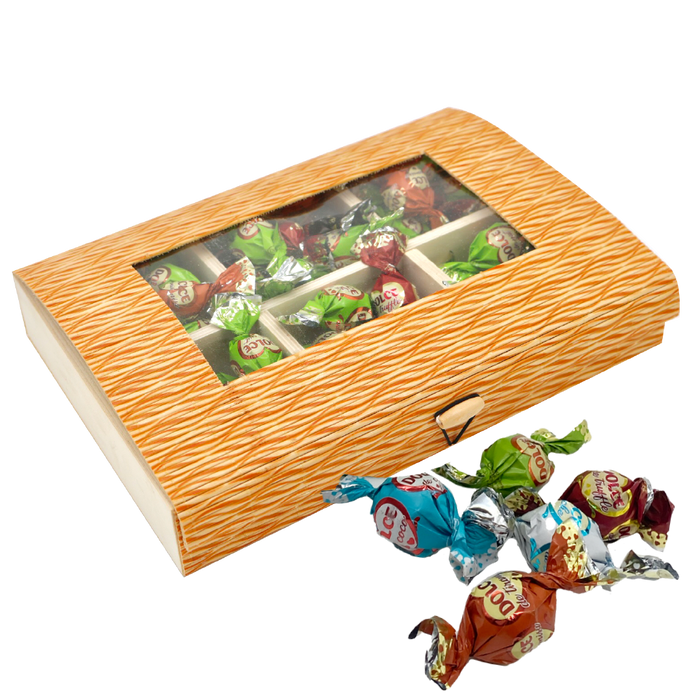 Estuche Joyero Mimbre con Chocoballs