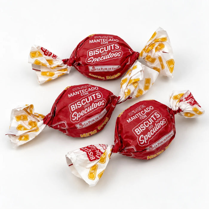 Mantecado con Biscuits sabor Speculoos Bolsa 1/2 kg
