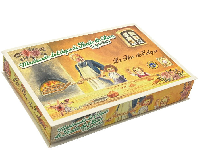 Estuche Mantecados de Estepa de Aceite de Oliva Virgen Extra 420 g.