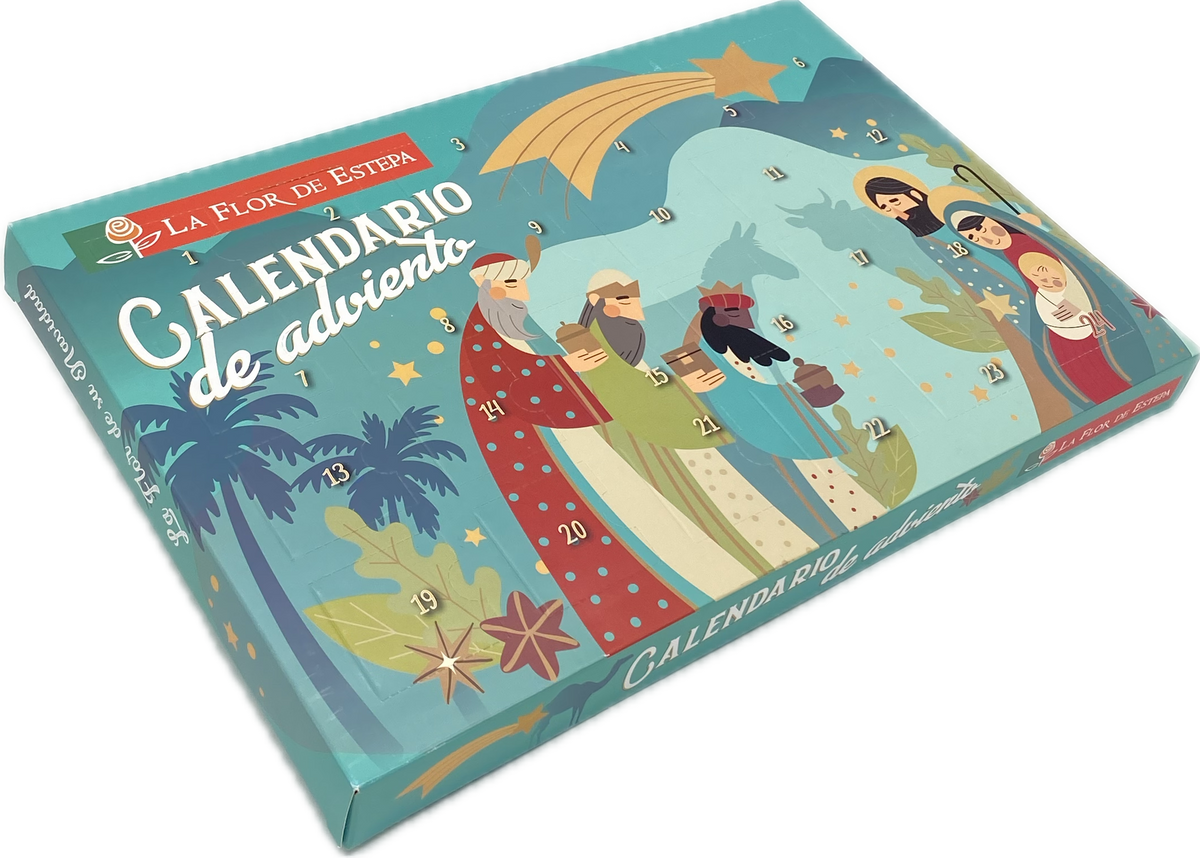 Estuche Calendario de Adviento 450G