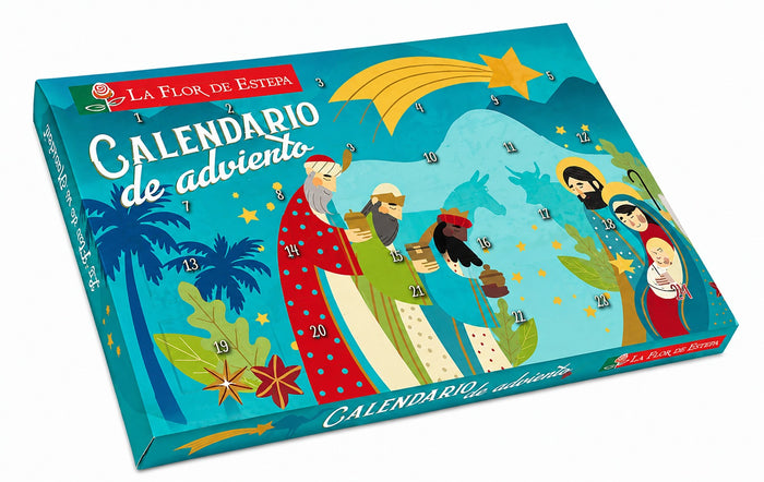 Estuche Calendario de Adviento 450G
